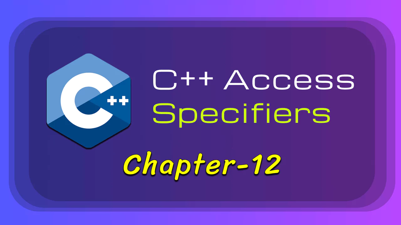 Access Modifiers/Specifiers