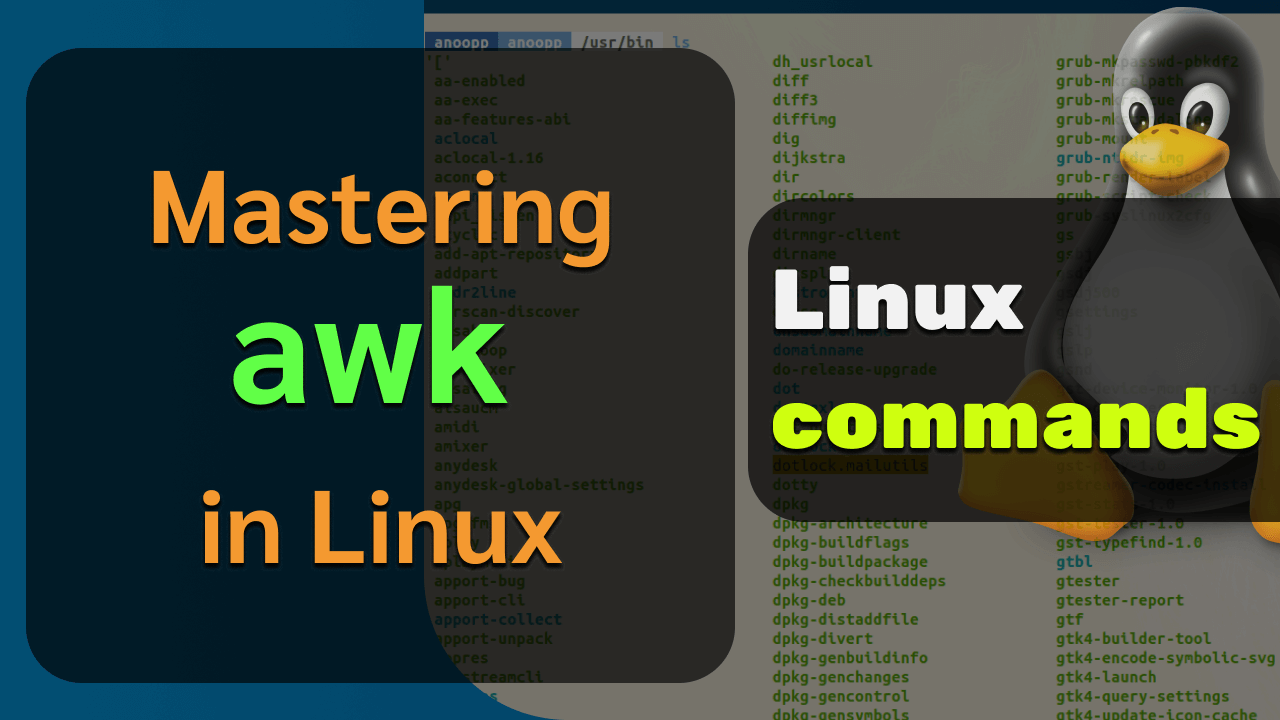 Mastering AWK in Linux
