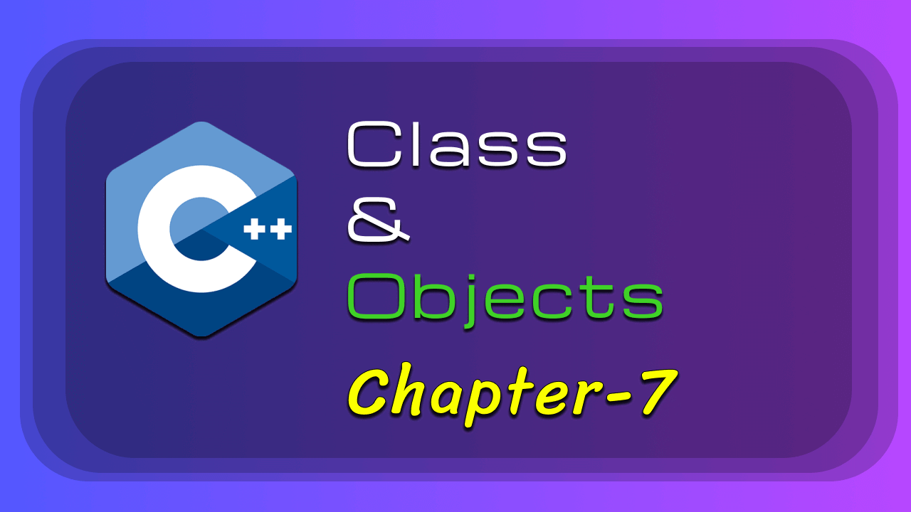 Class and Objects in C++