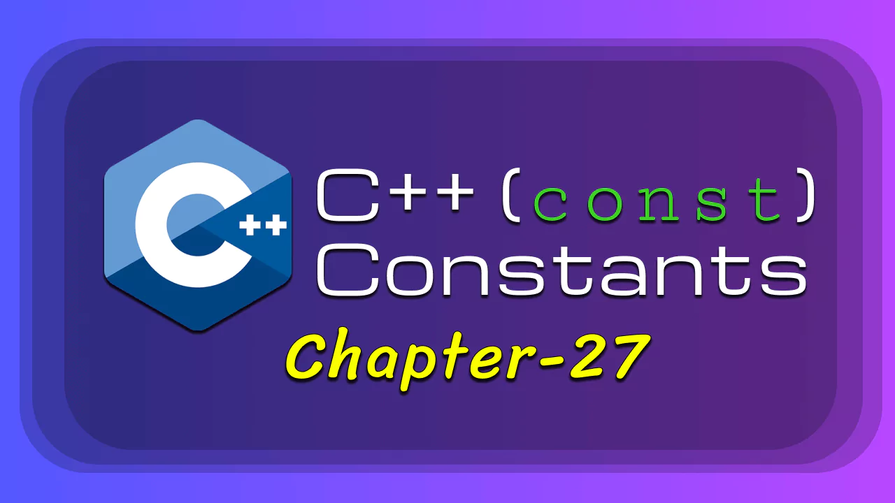 Constants (const)