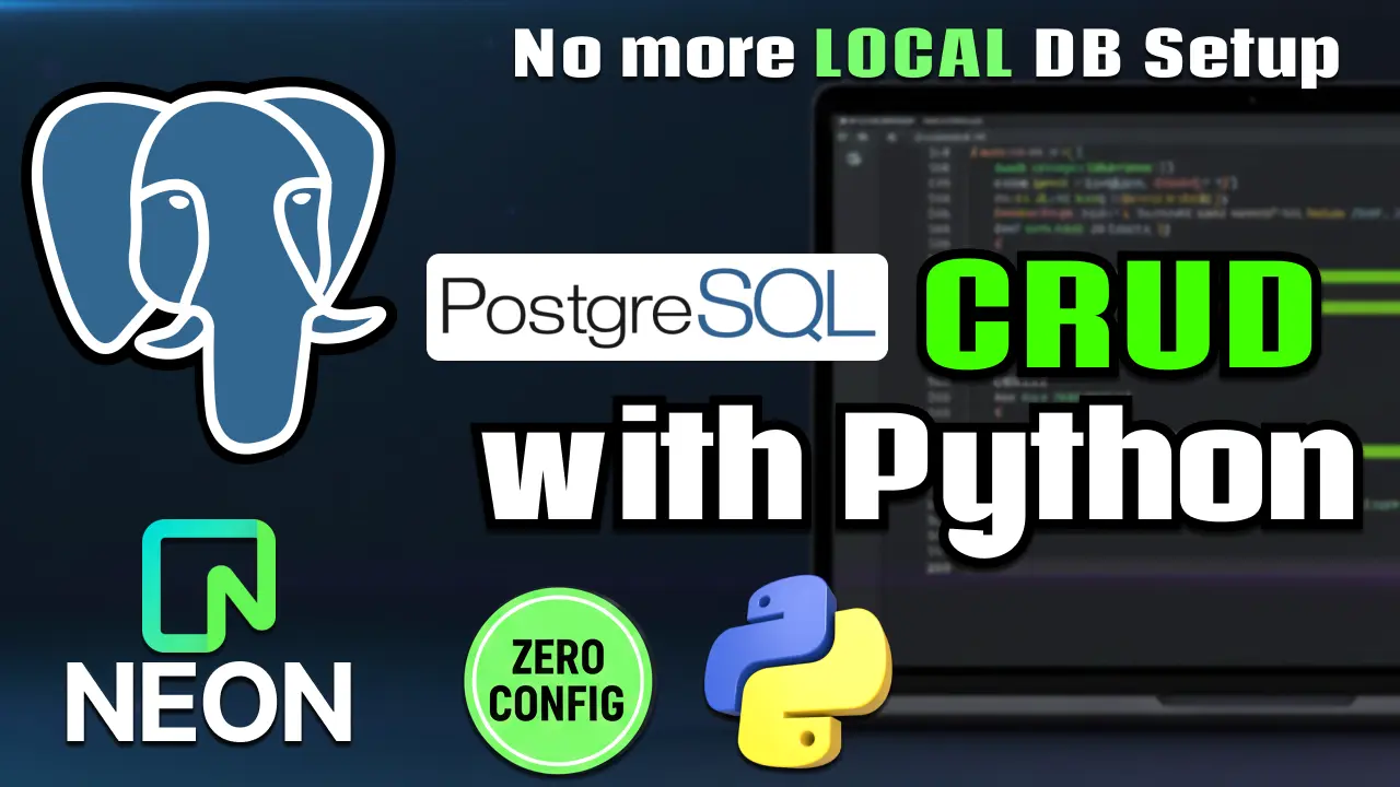 PostgreSQL CRUD App with Python & Neon