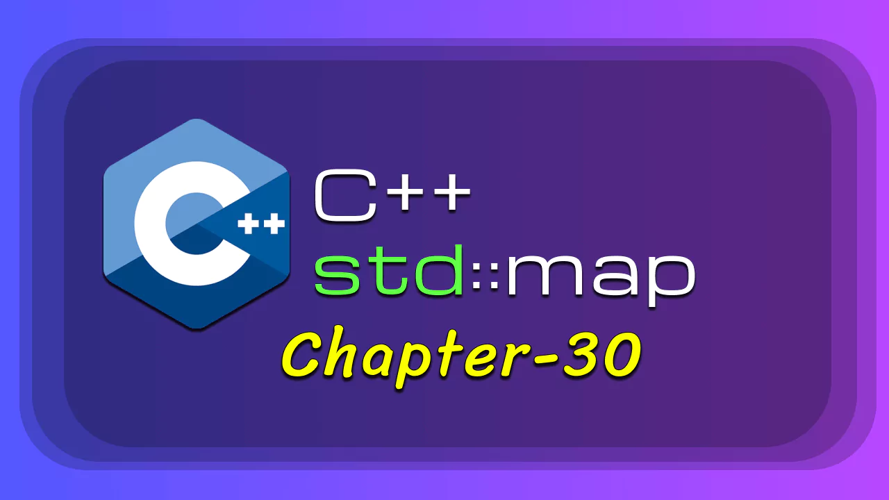 std::map in C++